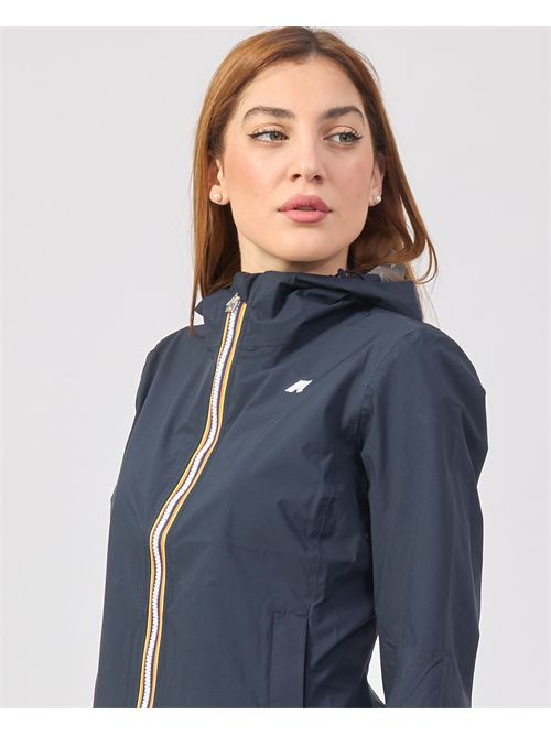 Llily K-way women's short jacket with hood K-WAY | K5127LW-LILY STRETCHK89